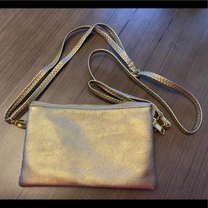 Gold Crossbody Bag